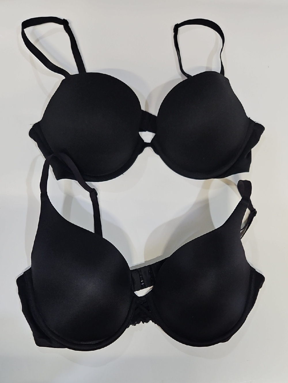 Two Pushup Bras